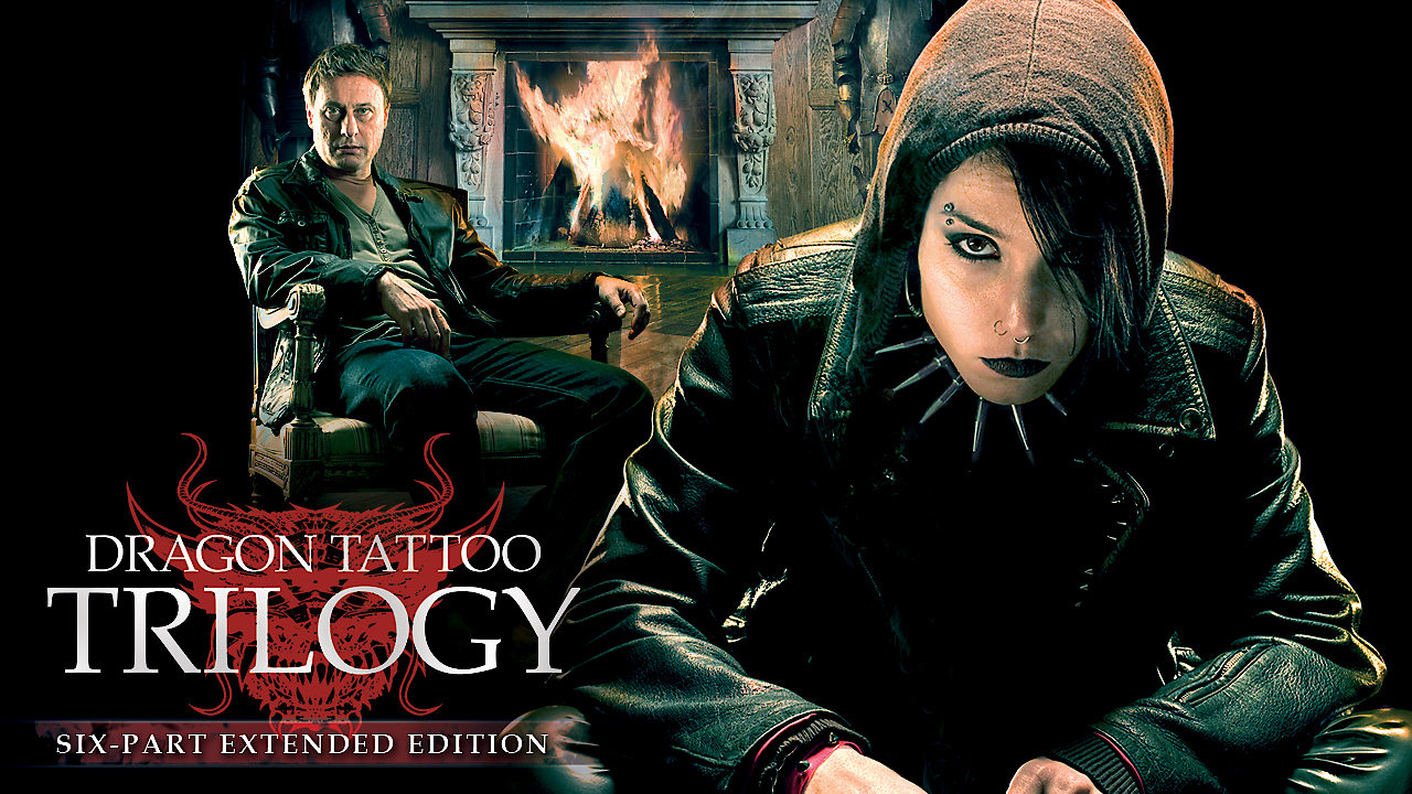 The Girl With The Dragon Tatoo Trilogy DVD  Warner Bros Shop  UK