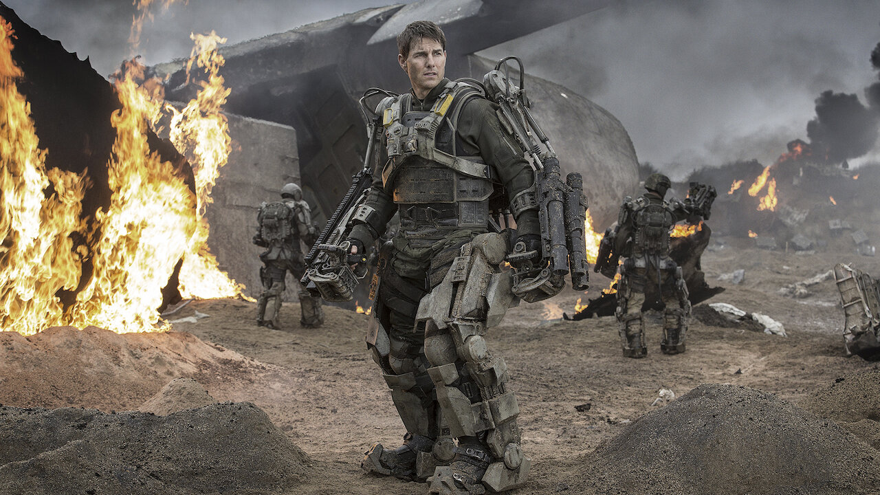 ผลการค้นหารูปภาพสำหรับ edge of tomorrow netflix"